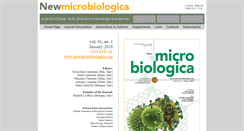 Desktop Screenshot of newmicrobiologica.org