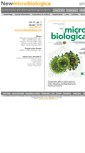 Mobile Screenshot of newmicrobiologica.org